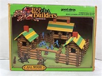 PAUL BUNYAN LOG BUILDERS CONSTRUCTION SET IN