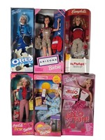 6 Advertising Barbie Dolls