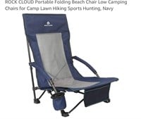 ROCK CLOUD Portable Folding Beach Chair
