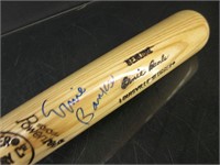 Ernie Banks Autoghraphed Baseball Bat