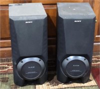 Sony S.A.W Super Woofer Pair