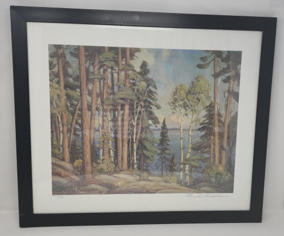 Frank Panabaker RCA 341/500 framed 23"×19"