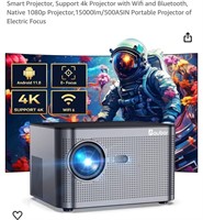 Smart Projector, Support 4k Projector