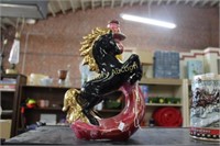 ITALIAN HORSE DECANTER