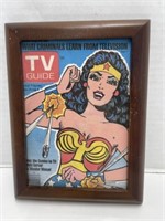Framed TV Guide Cover - Wonder Women