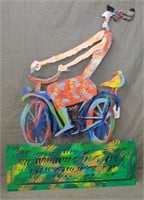 David Gerstein Wall Sculpture, "The Rider"