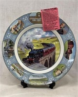 Coalport “Feats of Railway Engineering" Plate