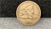1858 SL Flying Eagle Cent