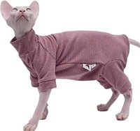 (U) Hairless Cat Clothes Four-Legged Velvet Warm A