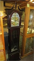 TEMPUS FUGIT 31 DAY GRANDMOTHER CLOCK WEIGHTS PEND