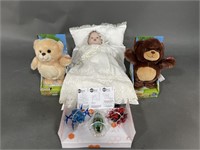 Babydoll with Bed Animatronic Bears & Bugs