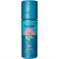 3 PackCoppertone Kids Roll-On Sunscreen with Blue