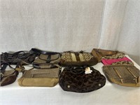 8pc Coach Style Assorted Large Purses