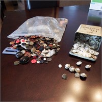 Vintage Lot of Buttons