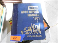 Motor Auto Repair Manual 1976-81