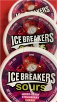 3 in date Ice Breakers mints sours