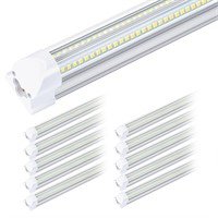 8Ft LED Shop Light Fixture - 100W 15500LM T8 Shop