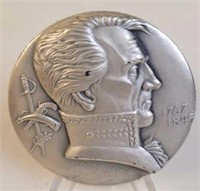Andrew Jackson Great American Silver Medal