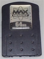 Max Memory 64mb Memory Card Sony Playstation 2 Ps2