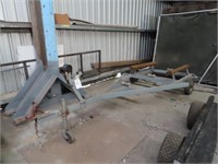 Fabricated Boat Trailer.
