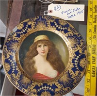 Vienna art plate metalware dated  1905