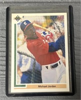1991 Upper Deck Michael Jordan Baseball Card