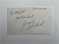 Jamie Bullock original signature