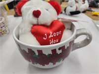 Valentines Day Soup Mug & Bear