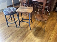 3 stools