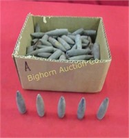 (A) Bullets: 50 Caliber 100 Bullets in Lot