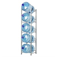 Water Cooler Jug Rack 5-Tier Water Bottle Storage