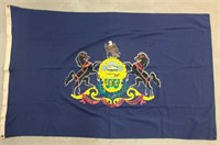 Vintage Pennsylvania State Flag, 4' x 6'