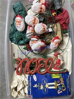 Assortment of Christmas Decorations