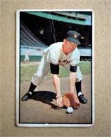 1953 Bowman Color Davey Williams Card #1
