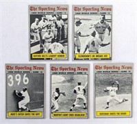 1970 Topps 1969 World Series Orioles Mets 5 Cards