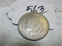 1878-S MORGAN SILVER $1