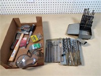 drill bits, tools & hardware