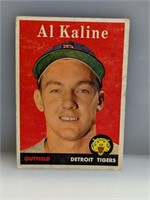 1958 Topps #70 Al Kaline HOF Detroit Tigers
