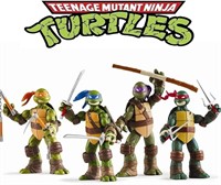 Vitadan Ninja Turtles 4 PCS Set - Teenage Mutant N