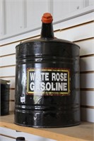 5 GAL. CAN (WHITE ROSE DECAL)