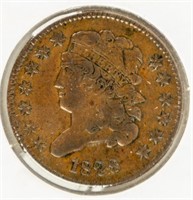 Coin 1828 Classic Head Half Cent-13 Stars-XF