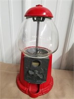 Cute vintage gumball machine 11.5 in tall