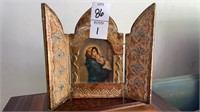 Vintage religious Madonna & child- Italy - 5.5