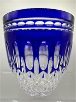 Waterford Crystal cobalt blue Clarendon ice bucket