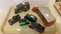 Tray lot 6 collector cars and trucks, including a