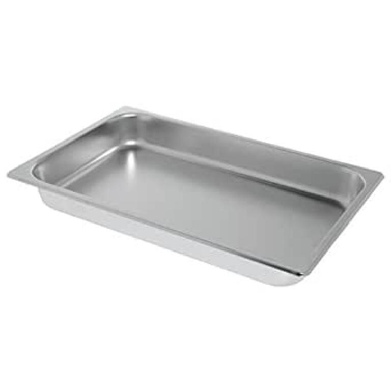 USED-HUBERT® Chafing Dish Food Pan Full Size 9 1/2