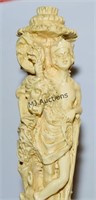 MMA 1982 Faux Ivory Figural Letter Opener