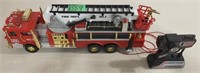 Plastic Steeracon Fire Engine, Corded Remote