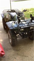 1999 Honda Fourtrax 300 four wheeler gun rack on