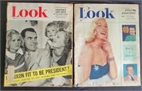 Vtg Look Magazines from 1952/53